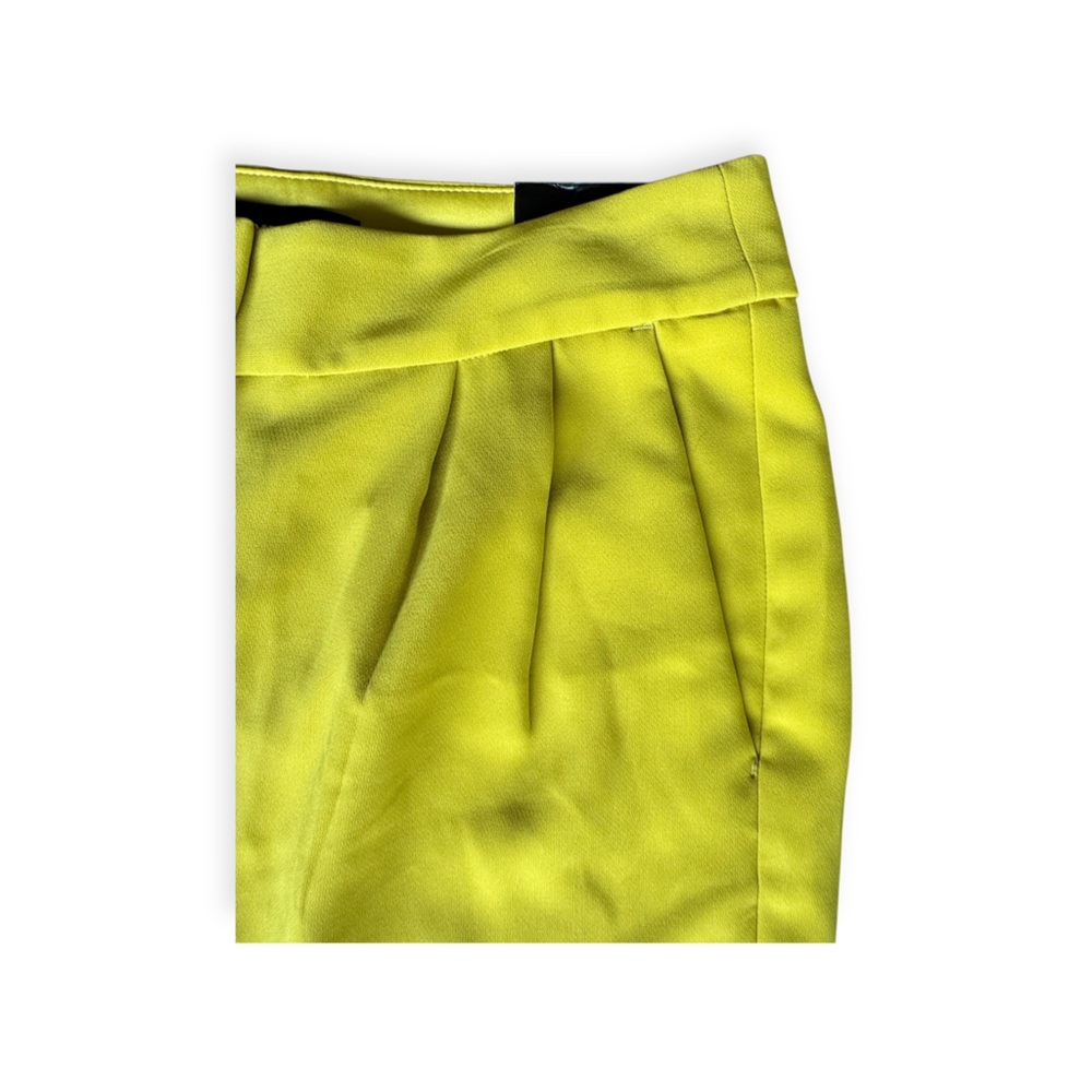 Express ankle super high rise pants Stylish chinos bright hue Size 4 small new - Picture 6 of 13